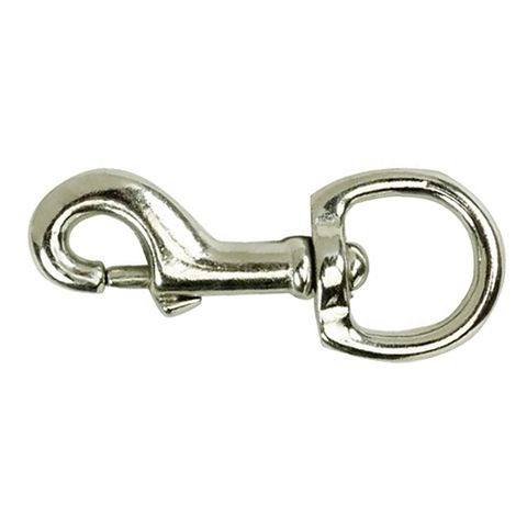 ROUND SWIVEL EYE SNAPHOOK - NP HD 28MM