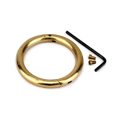 BULL RING BRASS 76MM X 10MM MEDIUM