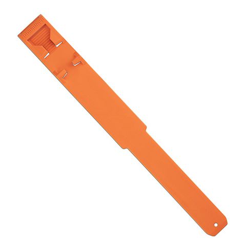 LEG STRAP PLASTIC EACH - ORANGE