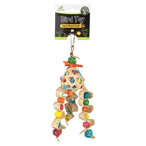 Bird Toy Destructive - Tamale Trio Drops