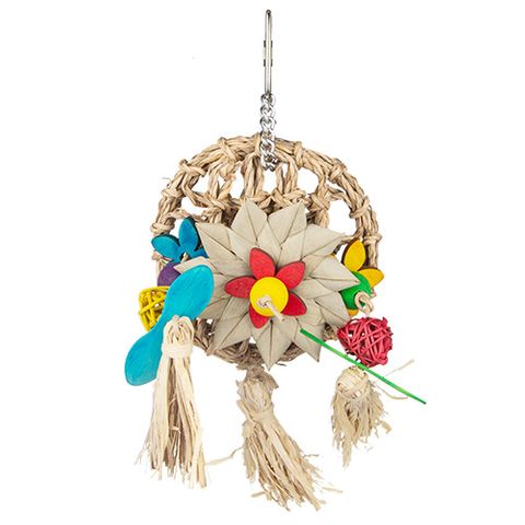 Bird Toy Destructive - Dreamcatcher with Tassel
