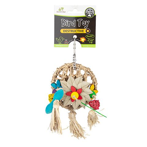 Bird Toy Destructive - Dreamcatcher with Tassel