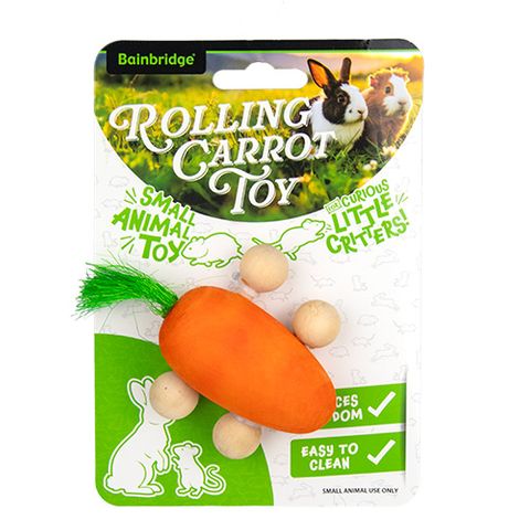 Small Animal Toy - Rolling Carrot