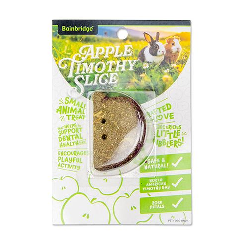 Small Animal Treat - Timothy Apple Slices