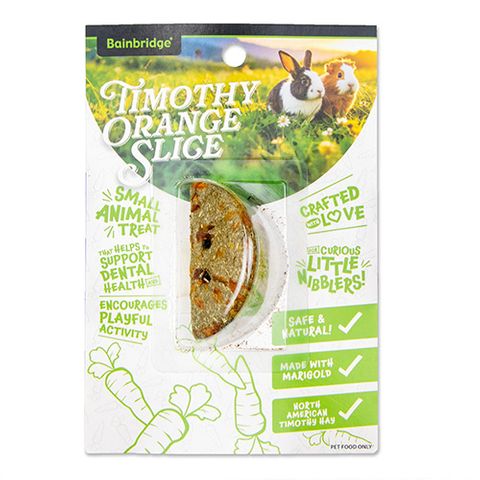 Small Animal Treat - Timothy Orange Slices