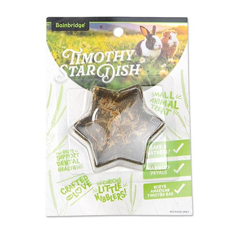 Small Animal Treat - Timothy Star Dish