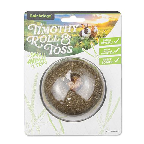Small Animal Treat - Timothy Roll N Toss