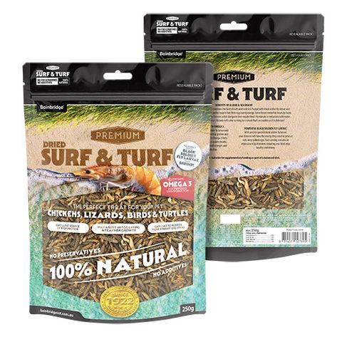 SURF & TURF (BSFL & SHRIMP) 250G