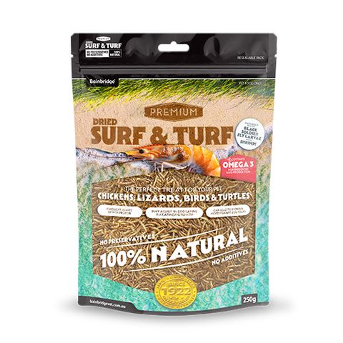 SURF & TURF (BSFL & SHRIMP) 250G