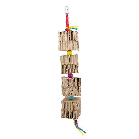 BIRD TOY DESTRUCTIVE - SHREDZ CARDBOARD TOWER X 4