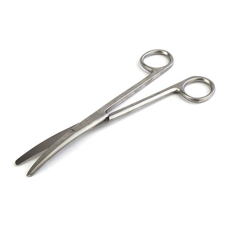 SCISSORS TEAT CURVED 17CM