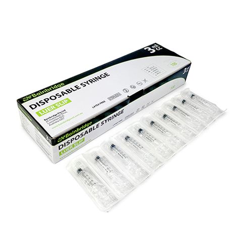 DISP. SYRINGES - 3ML 100 BOX