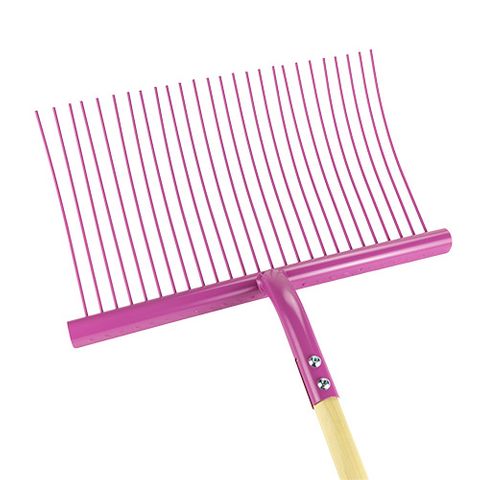 JUMBO STABLE FORK W ROUND HEAD - PINK