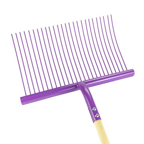 JUMBO STABLE FORK W ROUND HEAD - PURPLE