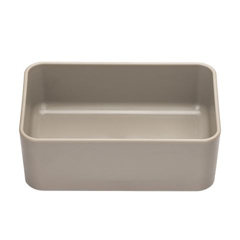 SMALL ANIMAL FEEDER RECTANGULAR - BROWN