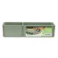 Small Animal Feeder Bowl - Weighted - Double Rectangular