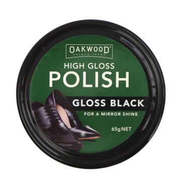 OAKWOOD SHOE AND BOOT POLISH HIGH GLOSS 65G