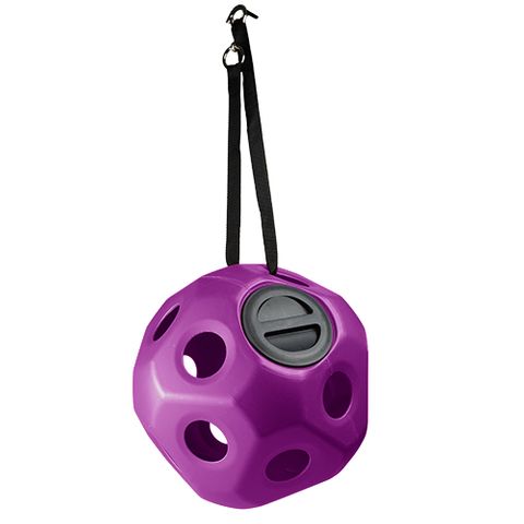HORSE TOY - SLOW FEED BALL - LARGE - PURPLE