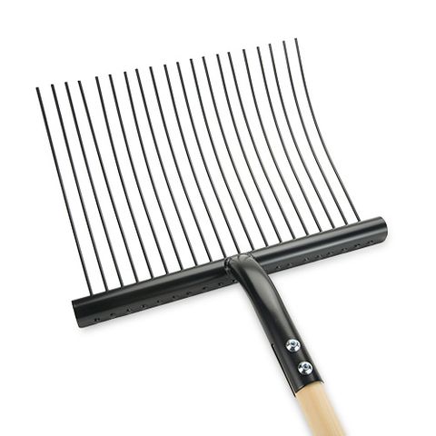 Metal Stable Forks - Wood Handle