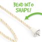 Bird Toy Rope - Sisal Zig Zag