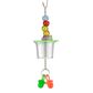 BIRD TOY - FORAGING - 1 CUP WITH BEADS