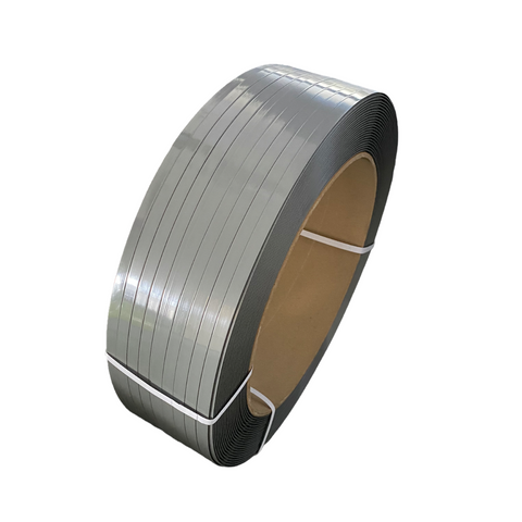 Silver PET Strapping-15.5mm x 1300m