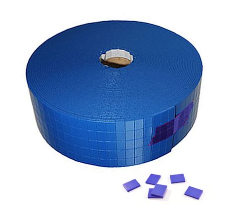 Blue PVC Prot Pads 20mm x 20mm  x 4mm