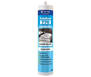 HBF770 - Sanitary Silicone Clear 20/Ctn