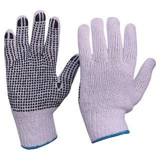 Poly Cotton with PVC Dotted Palm Glove 240/ctn