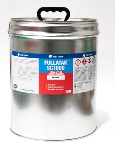 Fullatak-SC1000 Spray Adhesive20lt-Clear