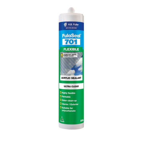 701-Flexible Ultra Sealant-Clear 20/Ctn