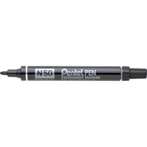 N50 Black Markers Fine Point 12/box