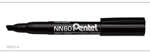 N60 Black Markers Chisel Point