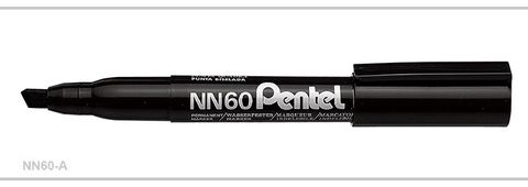 N60 Black Markers Chisel Point 12/box