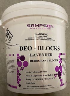 Lavender Deodorant Block 4kg