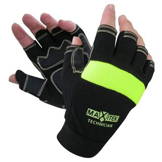 MaxiTek Mark II Half Finger Glove XLarge 6 Pair/pa