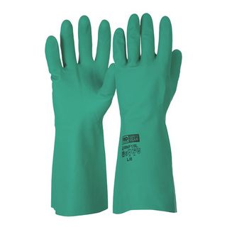 RNF15 - Green Nitrile Glove M/7