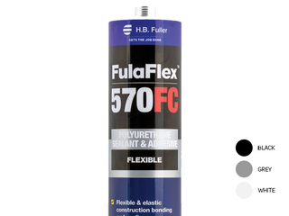 Fulaflex 570FC-PU A/Sealant- Black 310ml-12/