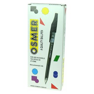 Ballpoint Pen - Medium - Black 50/box