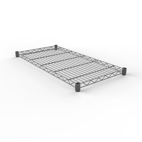 Wire Shelf 530 x 915mm - Zinc Plated and Clear Epoxy Powder Coat