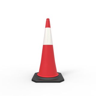 Traffic Cone - 1000mm Reflective