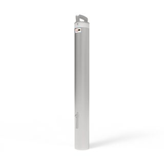 Sleeve-lok Removable Bollard 140mm - 316 Stainless Steel with Handle