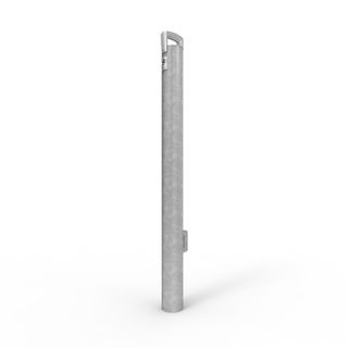 Cam-lok Removable Bollard 90mm Roller Door Premium Lock - Galvanised