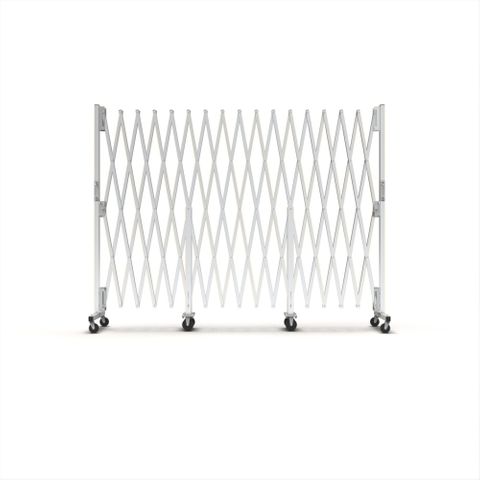 Port-a-Guard Maxi 1800mm x 7.8m Expandable Barrier - Aluminium and Galvanised Steel