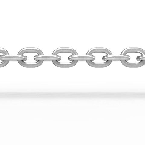 Chain 6mm 316 Stainless Steel - Per Metre