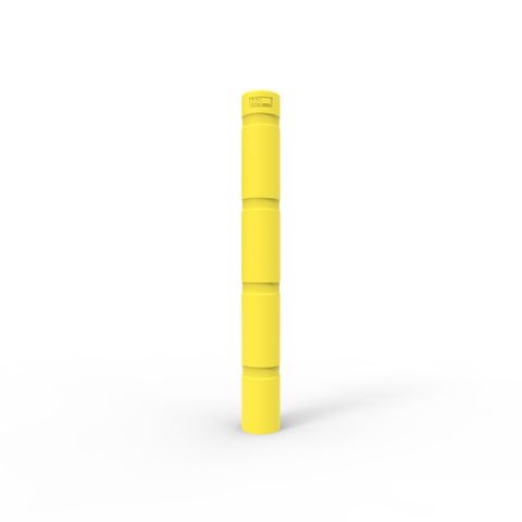 Skinz Bollard Sleeve to suit up to 175mm Diameter, 1600mm High - Safety Yellow