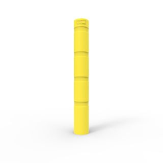 Skinz Bollard Sleeve to suit up to 225mm Diameter, 1600mm High - Safety Yellow