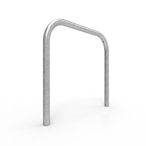 Bike Rail Rounded 850 x 800mm Below Ground - Galvanised