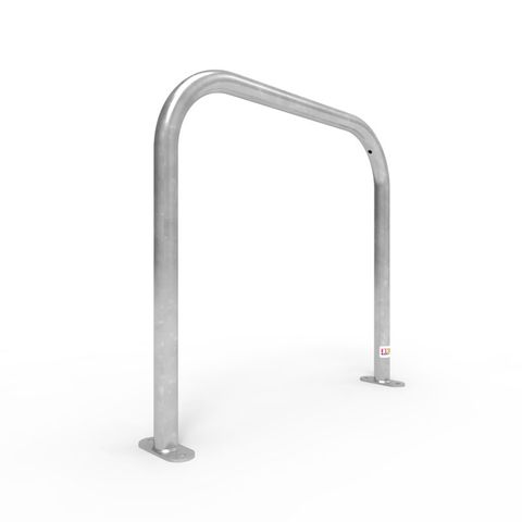 Bike Rail Rounded 850 x 800mm Surface Mounted - Galvanised