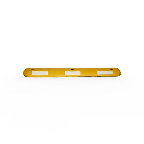 Parking Separator 1m - Recycled Rubber - Yellow